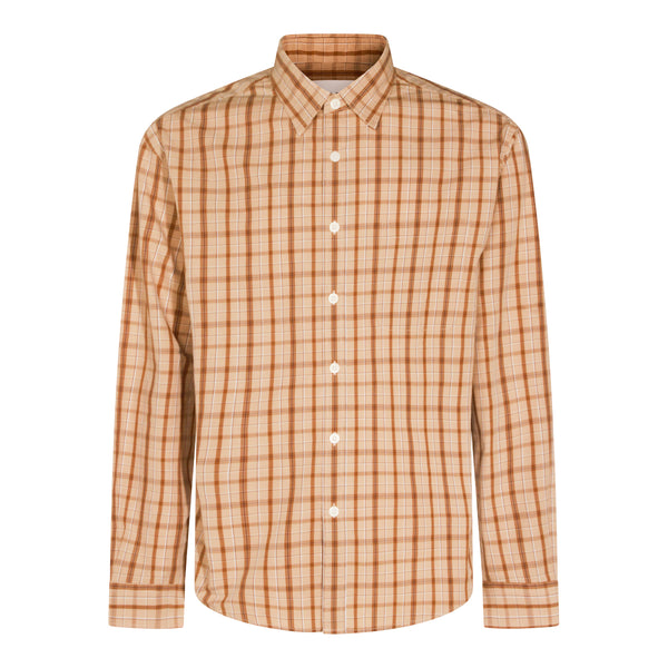 Nn.07 100% Cotton shirt in orange