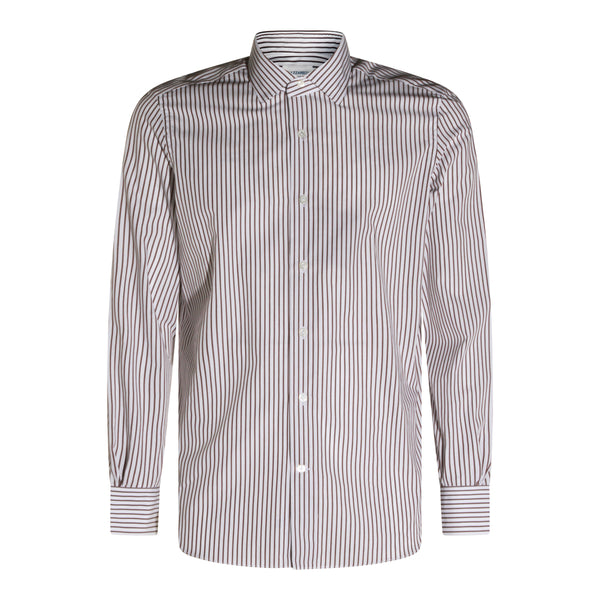 Mazzarelli 100% Cotton shirt in white