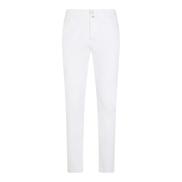 Jacob Cohen 93% CO 5% EM 2% EA trousers in white