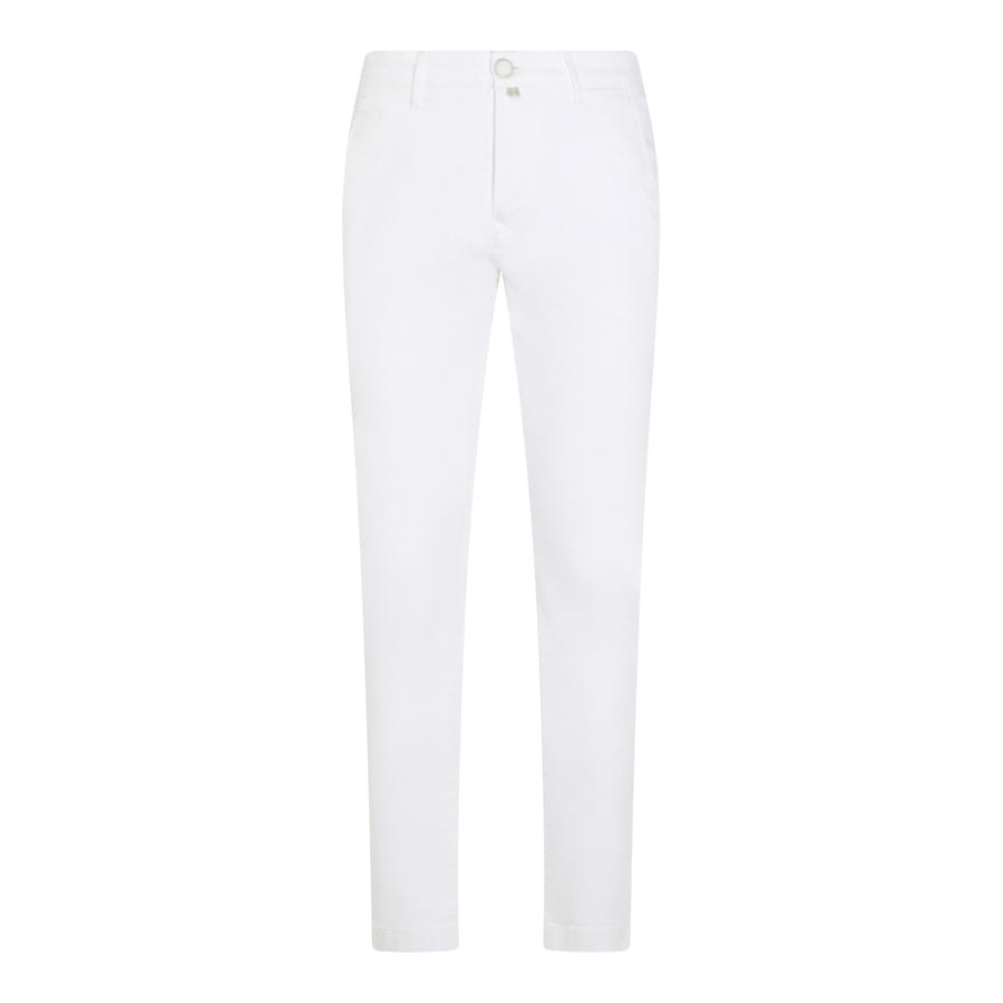 Jacob Cohen 93% CO 5% EM 2% EA trousers in white