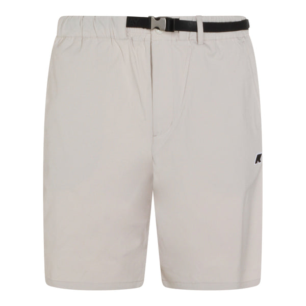 K-Way 100% Polyamide bermudas in beige