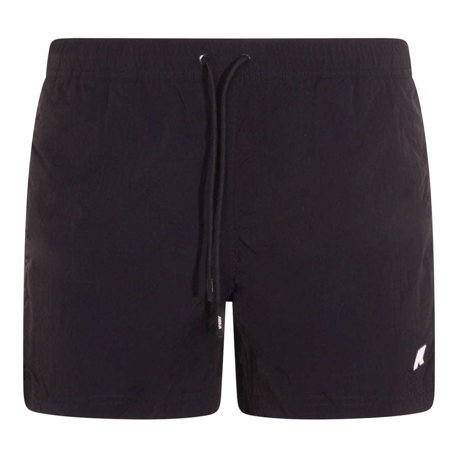 K-Way 100% Polyamide swim shorts in black
