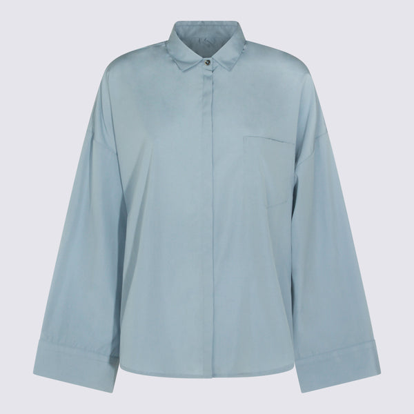 Nine In The Morning 100% Cotton shirt in blue