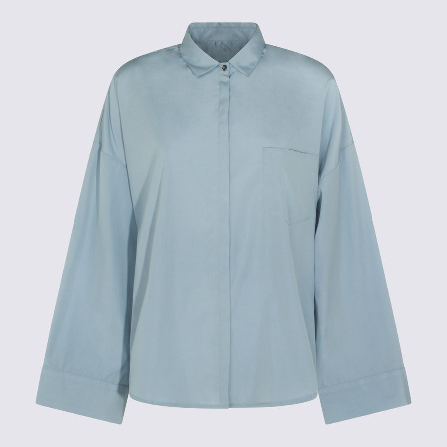 Nine In The Morning 100% Cotton shirt in blue