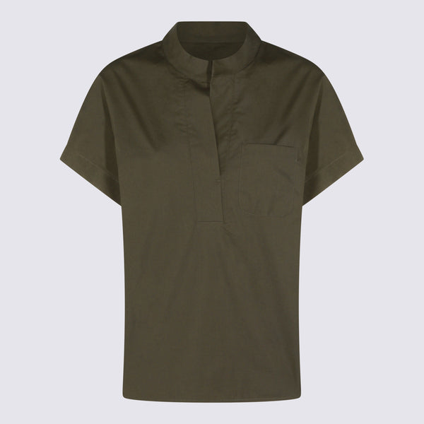 Nine In The Morning 95% cotton shirt in green