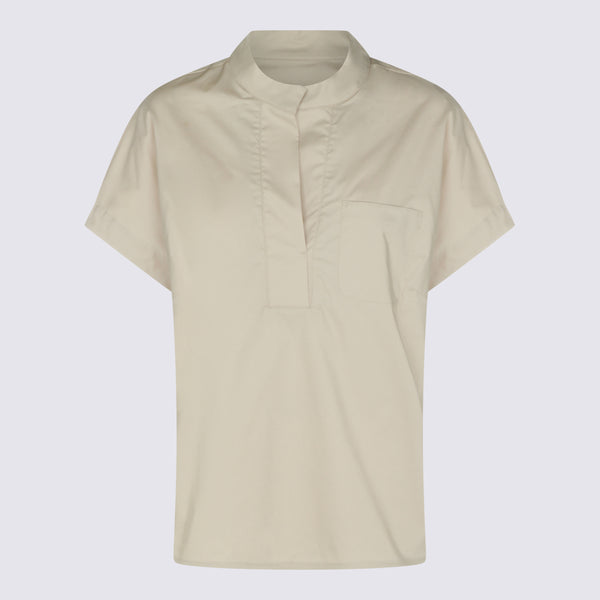 Nine In The Morning 95% cotton shirt in beige