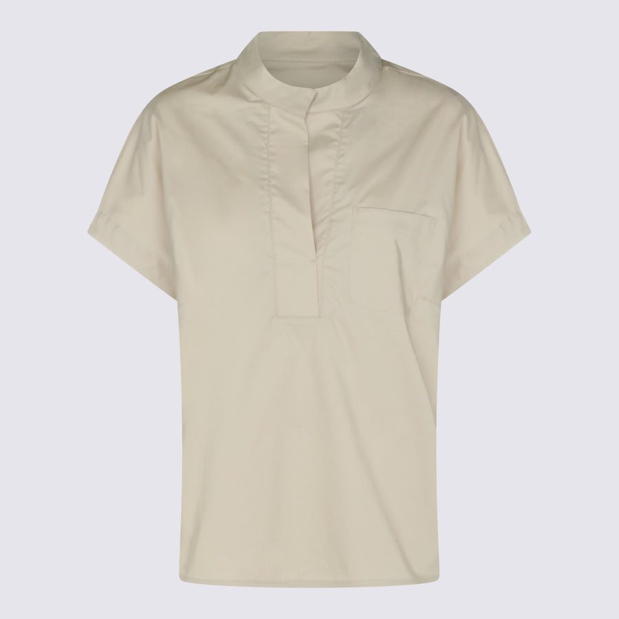 Nine In The Morning 95% cotton shirt in beige