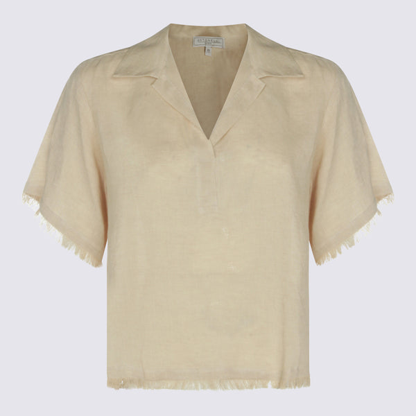 Antonelli Firenze 100% Linen shirt in beige
