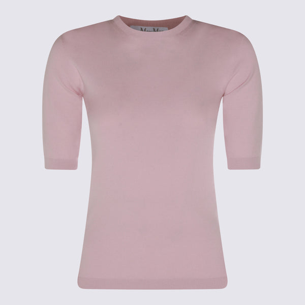 Max Mara 62% Viscose sweater in pink
