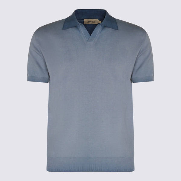 Altea 100% Cotton polo in blue