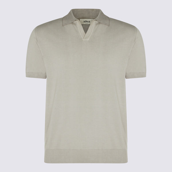 Altea 100% Cotton polo in beige
