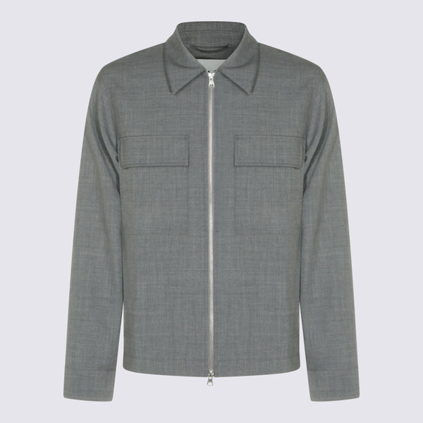 Nn.07 50% Polyamide jacket in gray