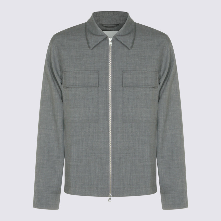 Nn.07 50% Polyamide jacket in gray