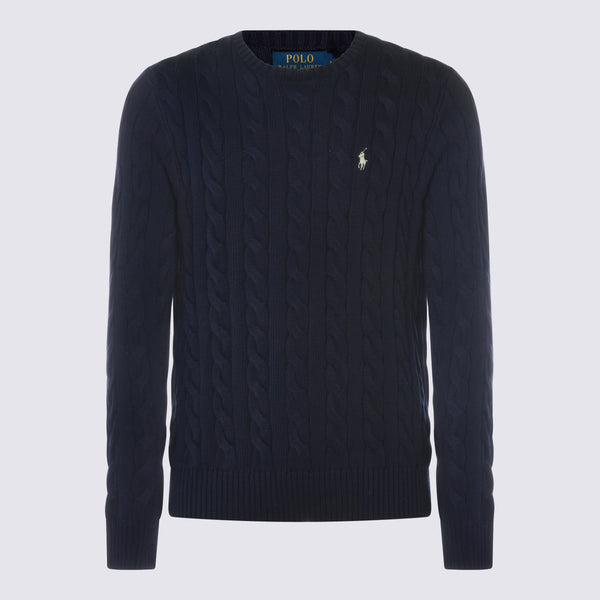 Polo Ralph Lauren 100% Cotton sweater in navy