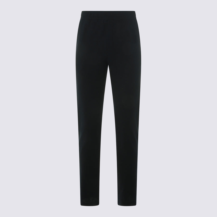 Zanone 100% Cotton trousers in black