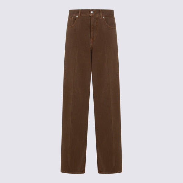 Nine In The Morning 100% cotton jeans in brown