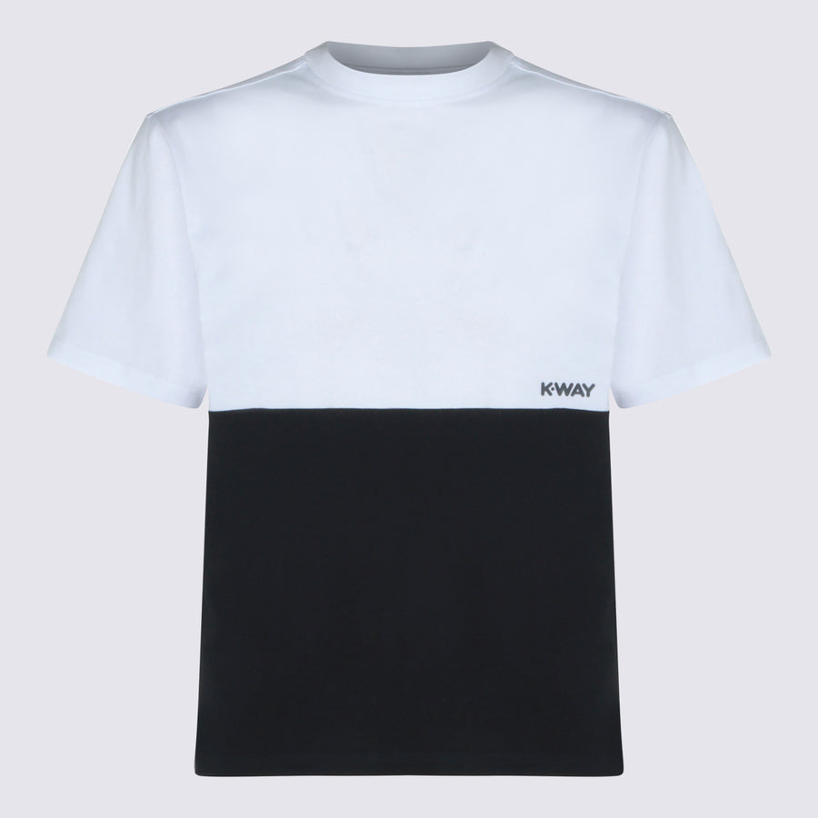 K-Way 100% Cotton t-shirt in white