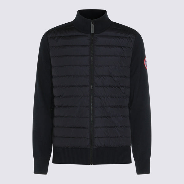 Canada Goose 100% Wool body with down insulation gilet in black
