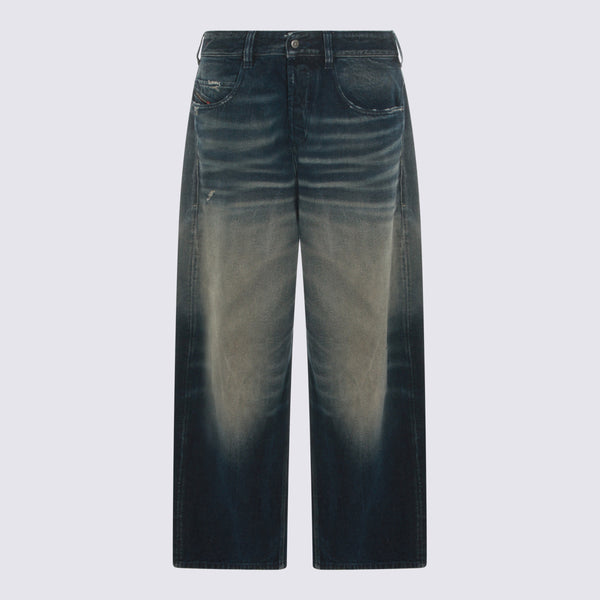 Diesel 80% cotton jeans in blue