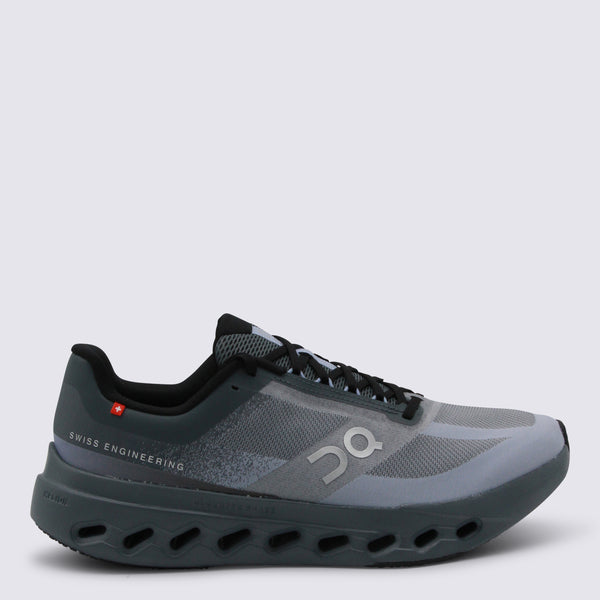 On Mesh and synthetic upper sneaker in gray