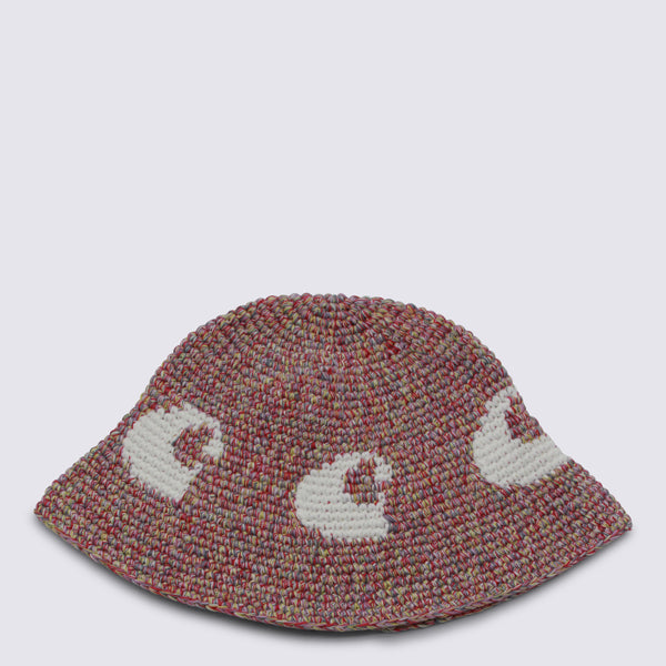 Carhartt Wip I036381 100% Cotton bucket hat in purple