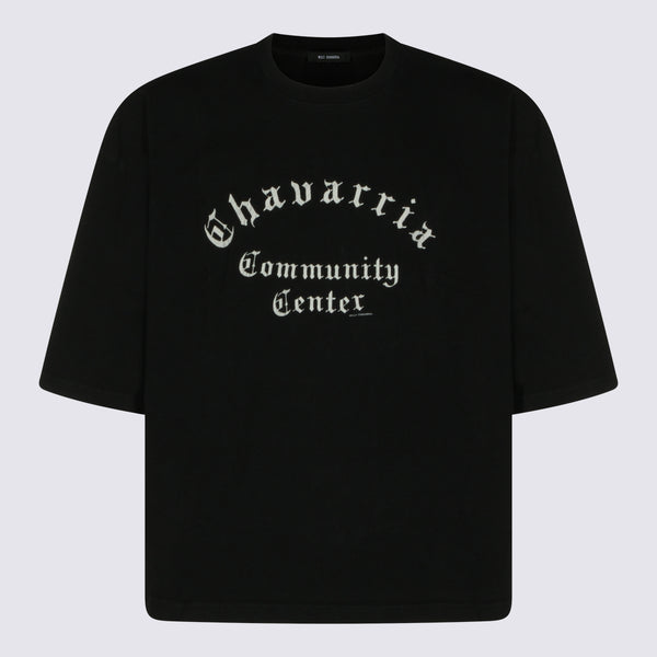 Willy Chavarria 100% Cotton t-shirt in black