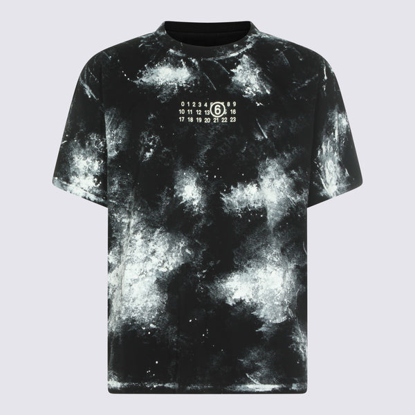 MM6 Maison Margiela 100% Cotton t-shirt in black
