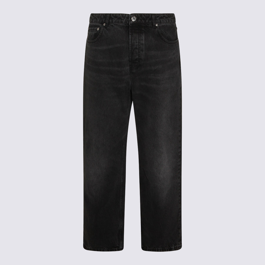 AMI Paris 100% Cotton jeans in black
