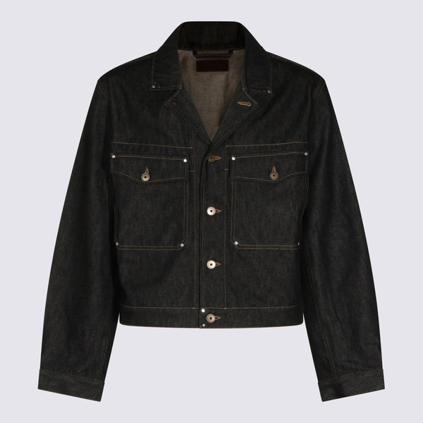 Lemaire 100% Cotton jacket in black