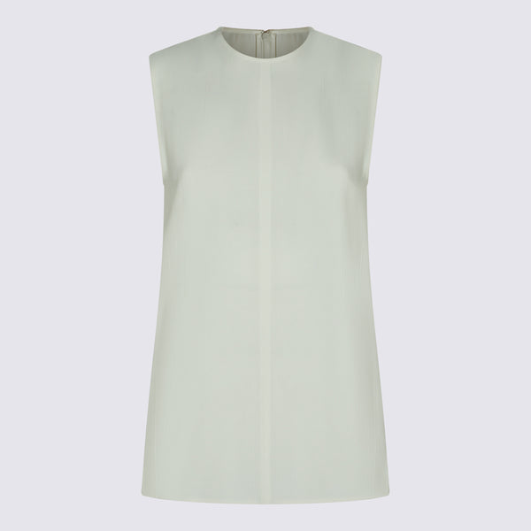 Toteme 96% Viscose tank top in beige