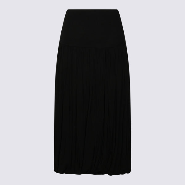 Toteme 100% Cotton skirt in black