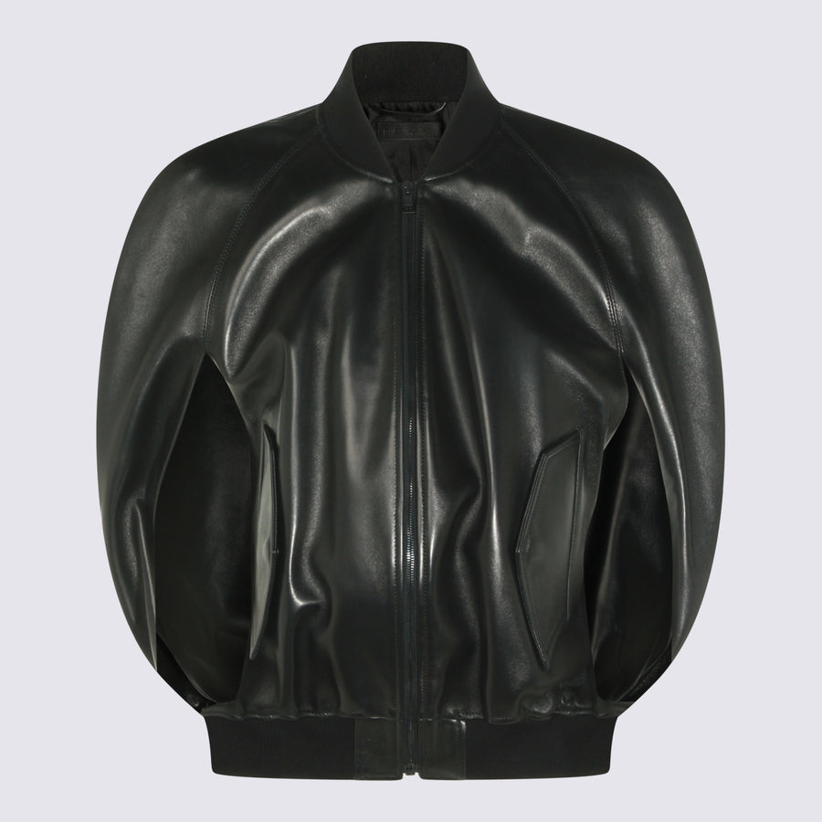 Balenciaga 100% Leather jacket in black