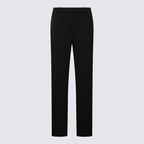 Balenciaga 98% Wool trousers in black
