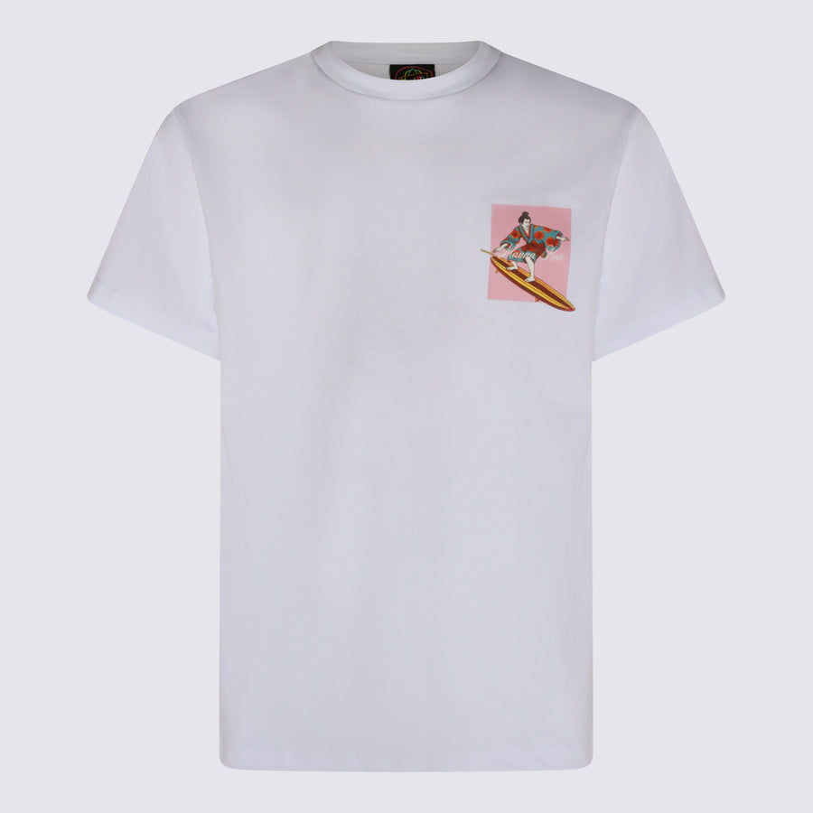 Maunakea 100% Cotton t-shirt in white