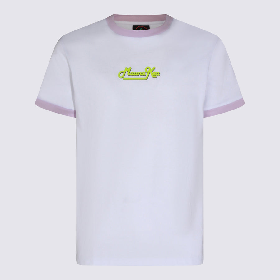 Maunakea 100% cotton t-shirt in white