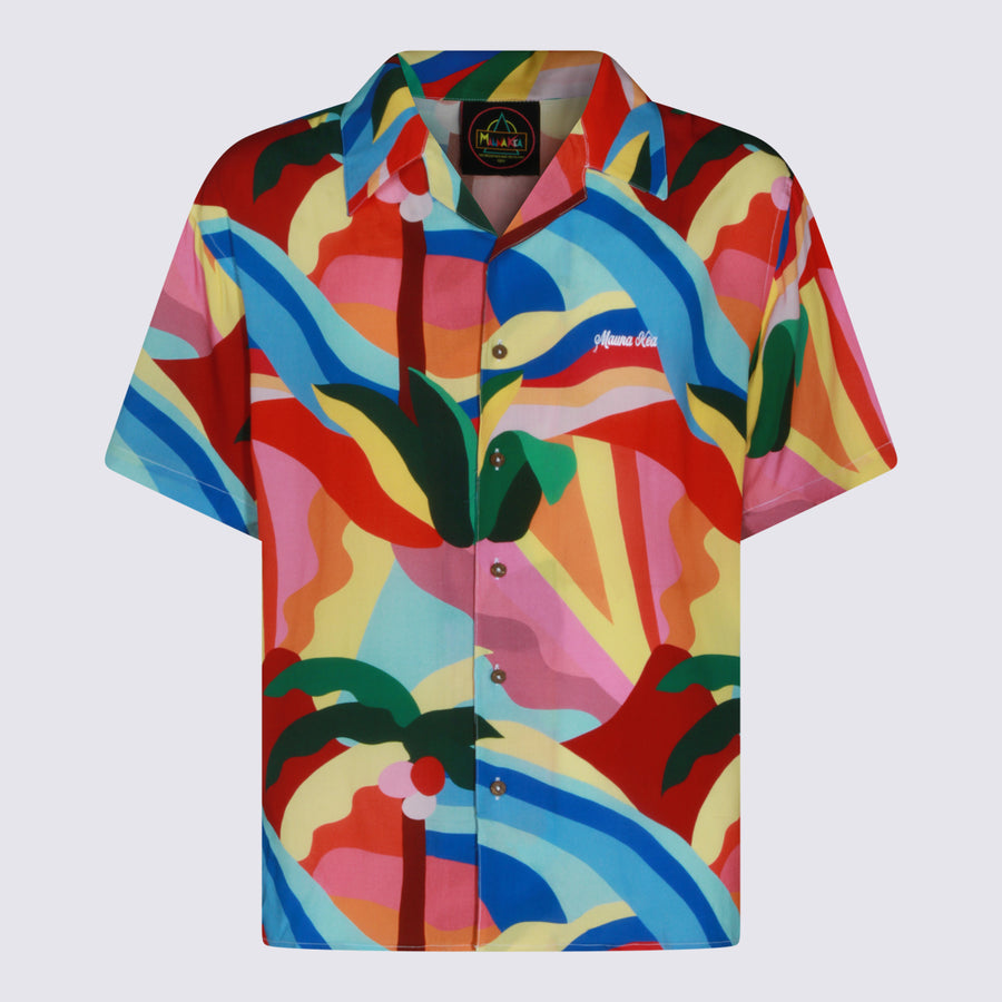 Maunakea 100% Viscose shirt in multicolor