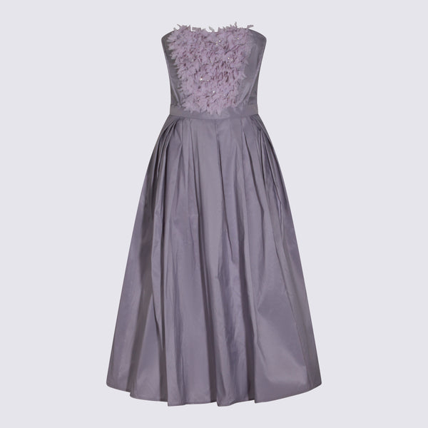 Elisabetta Franchi 100% Polyester dress in purple