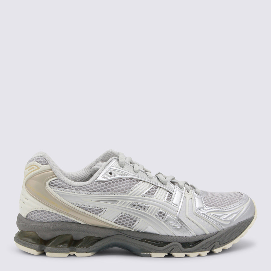 Asics Mesh and synthetic upper sneaker in gray