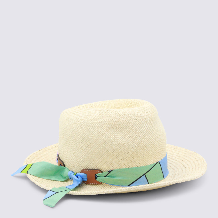 Cuba Lab 8051944590LIBERTY 100% raffia sun hat in beige