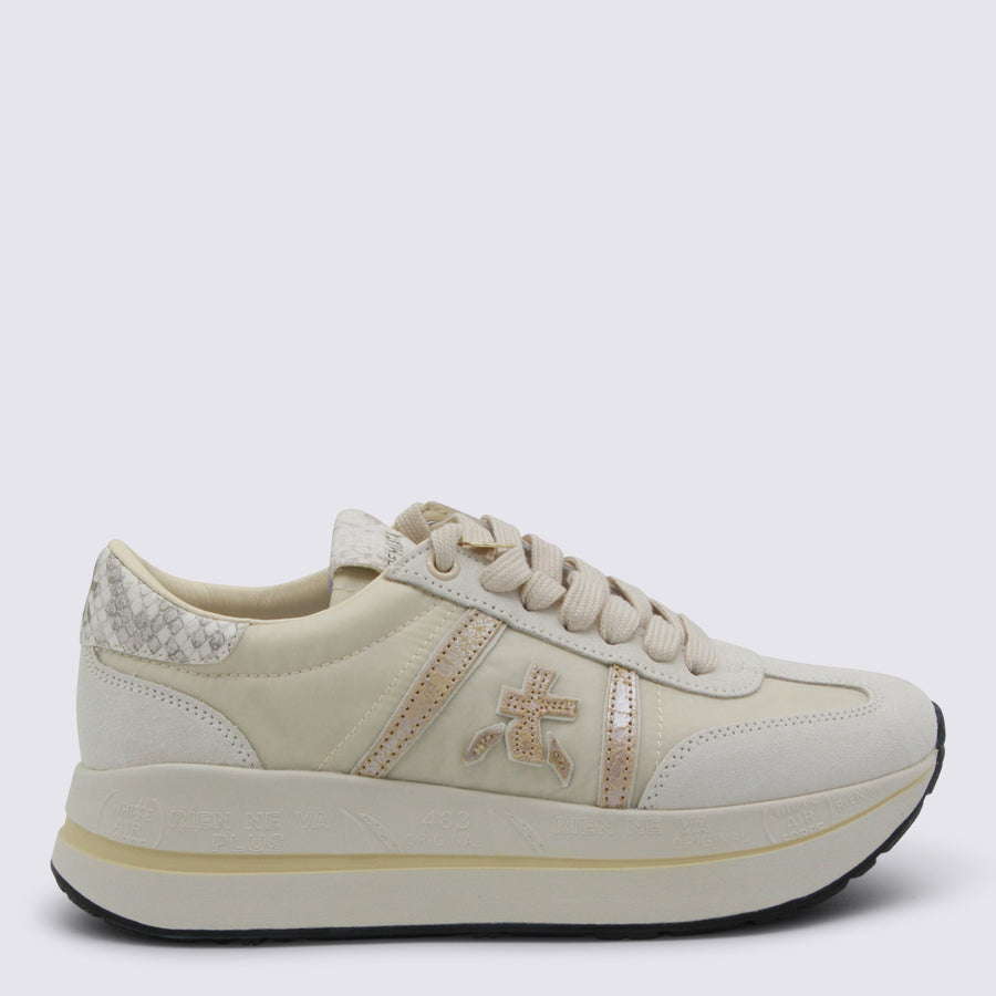 Premiata Textile sneaker in white