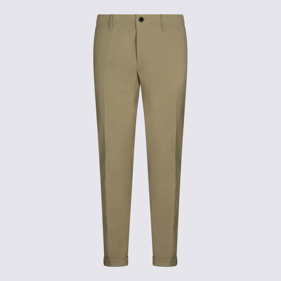 Incotex 99% Cotton trousers in beige