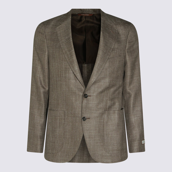 Canali 68% Wool blazer in gray