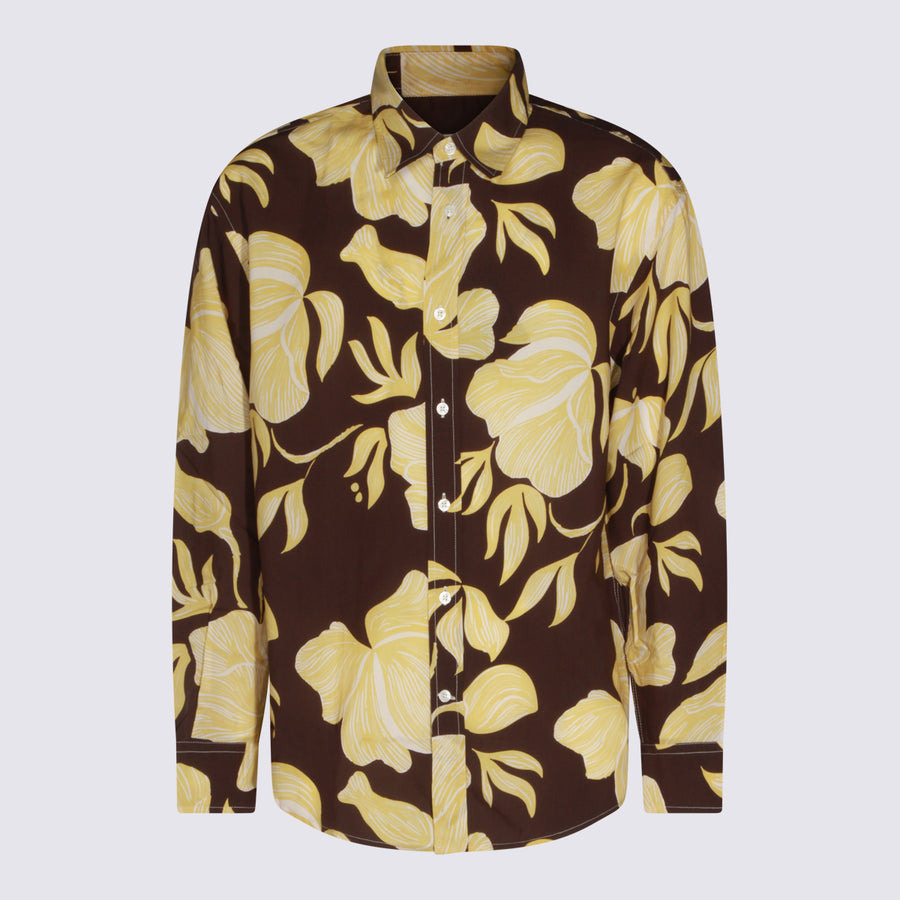 Altea 100% Linen shirt in brown