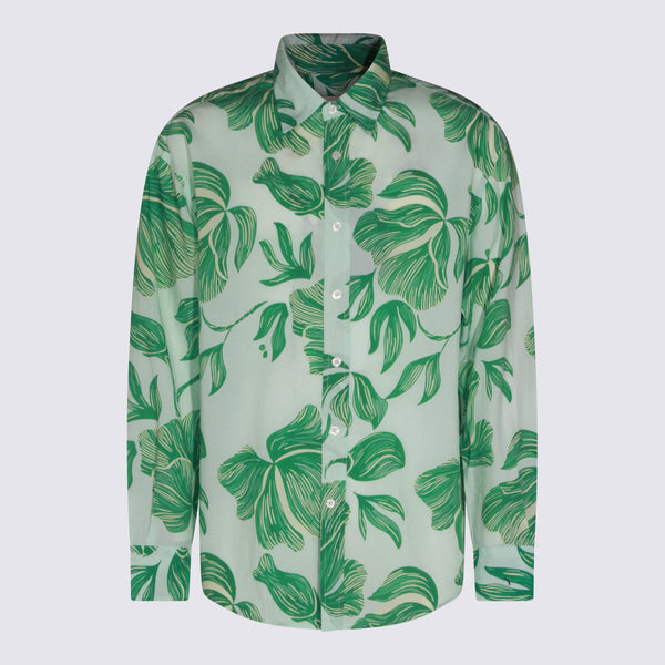 Altea 100% Linen shirt in green