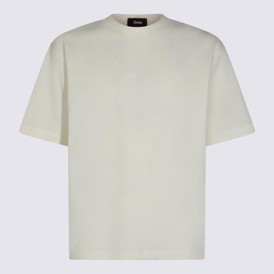 Laminar 100% Polyester t-shirt in white