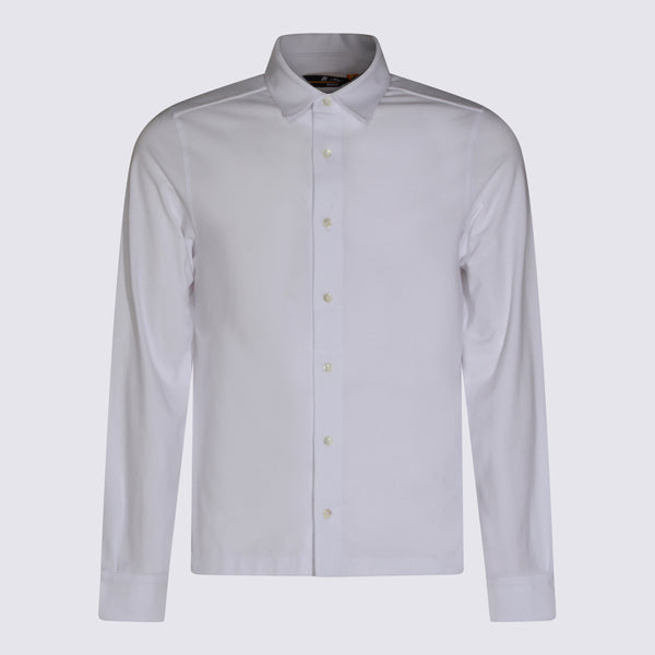 K-Way 92% Cotton shirt in white