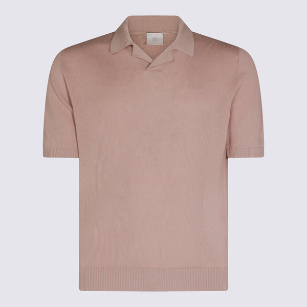 Eleventy 100% cotton polo in beige