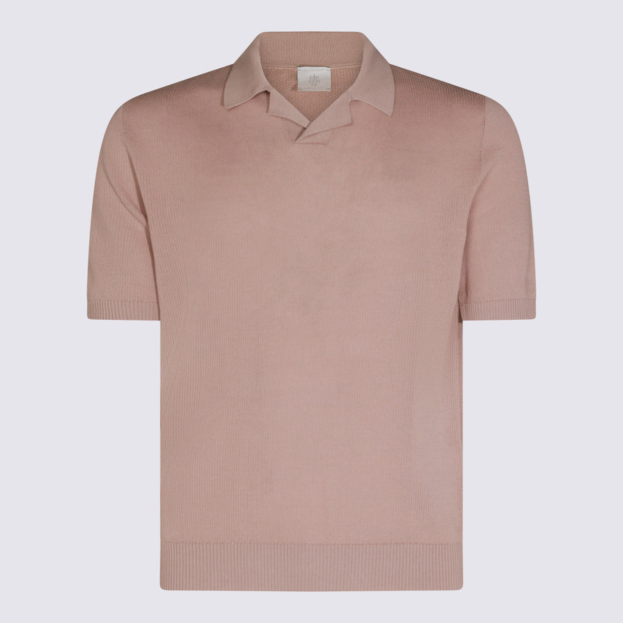 Eleventy 100% cotton polo in beige