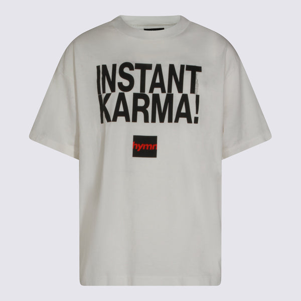 Saint Mxxxxxx 100% Cotton t-shirt in white
