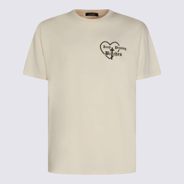 Willy Chavarria 100% Cotton t-shirt in white